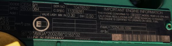 Deutz Motor, L 35B D3D CEE2 – Bild 2