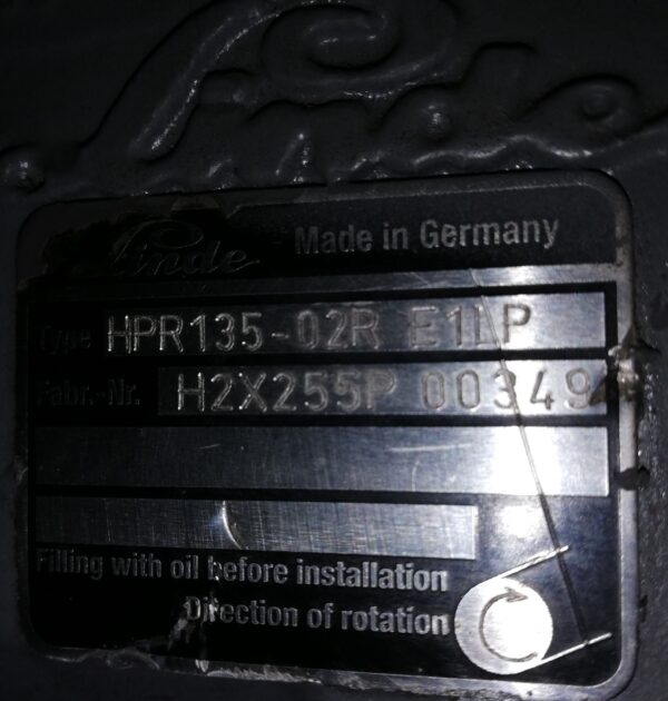 Hydraulikpumpe EW140 /160B – Bild 3